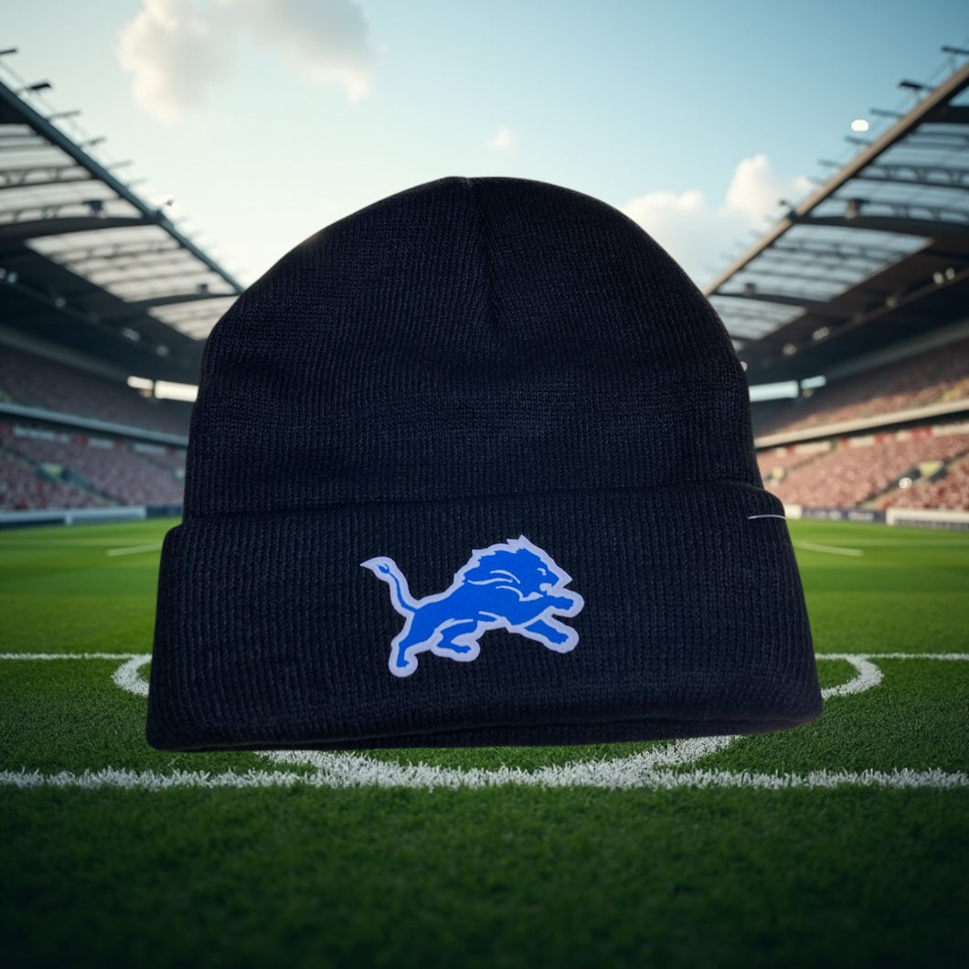 Detroit Lions Youth Beanie Hat