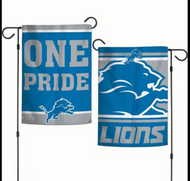 Detroit Lions Garden Flag