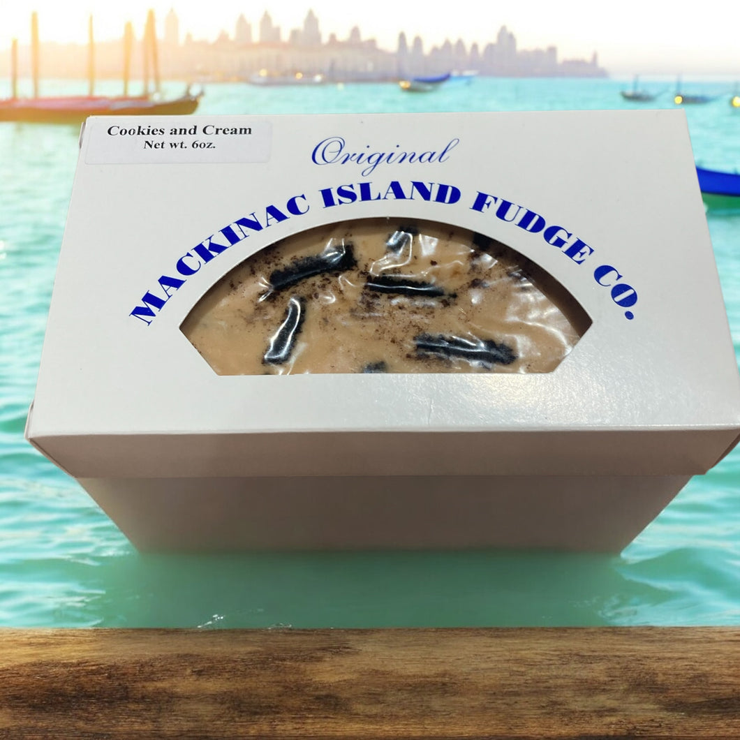 Mackinac Island Fudge Cookies & Cream