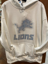 Load image into Gallery viewer, Detroit Lions Rhinestone Gildan Hoodie
