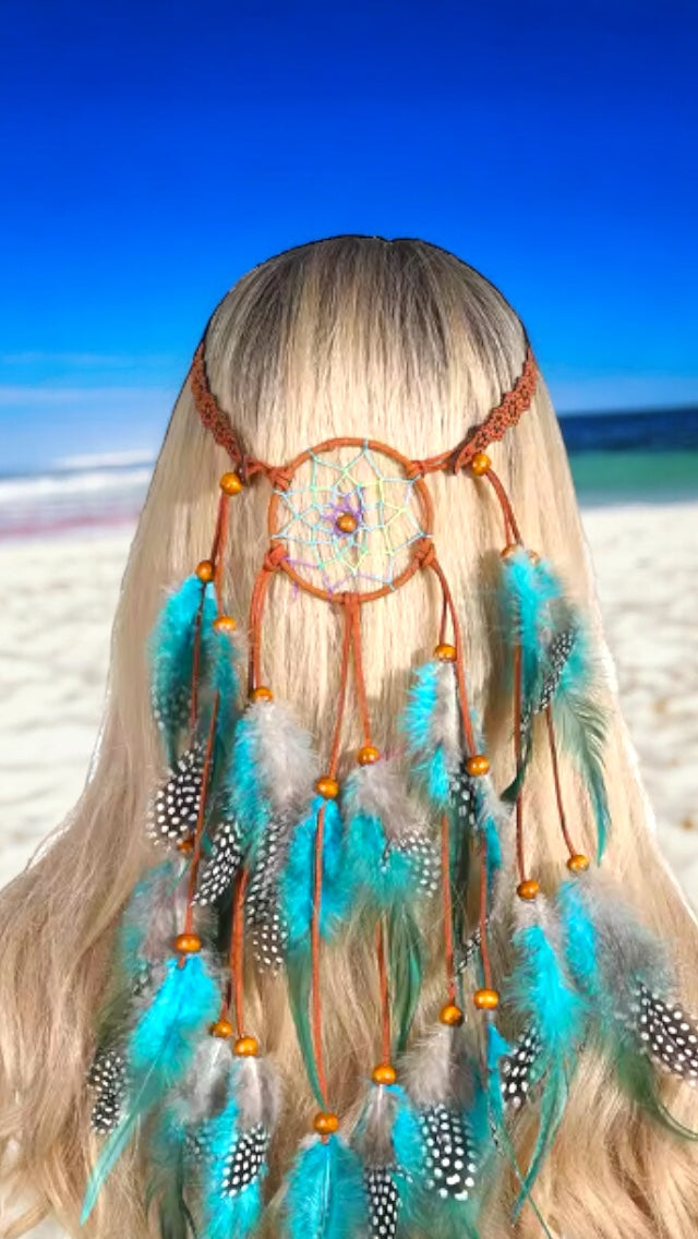 Dreamcatcher Feather Headband