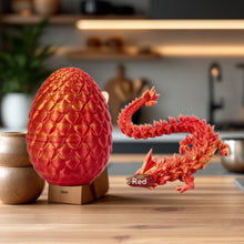 Load image into Gallery viewer, 3D Printed Dragon &amp; Egg Lg
