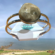 Lake Huron Michigan Petoskey Stone Hinge Bracelet