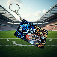 Detroit Sports Teams Keychain