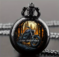 Motorcycle Pocket Watch