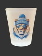 Detroit Lions Shot Glass