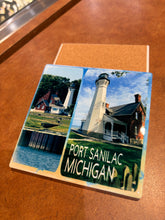 Load image into Gallery viewer, Port Sanilac Michigan Coasters
