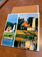 Load image into Gallery viewer, Port Sanilac Michigan Coasters
