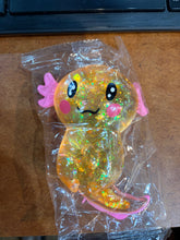 Load image into Gallery viewer, Sugar Squeeze Glitter Axolotl Toy | A055
