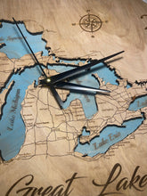 Load image into Gallery viewer, Great Lakes 3D Wall Clock
