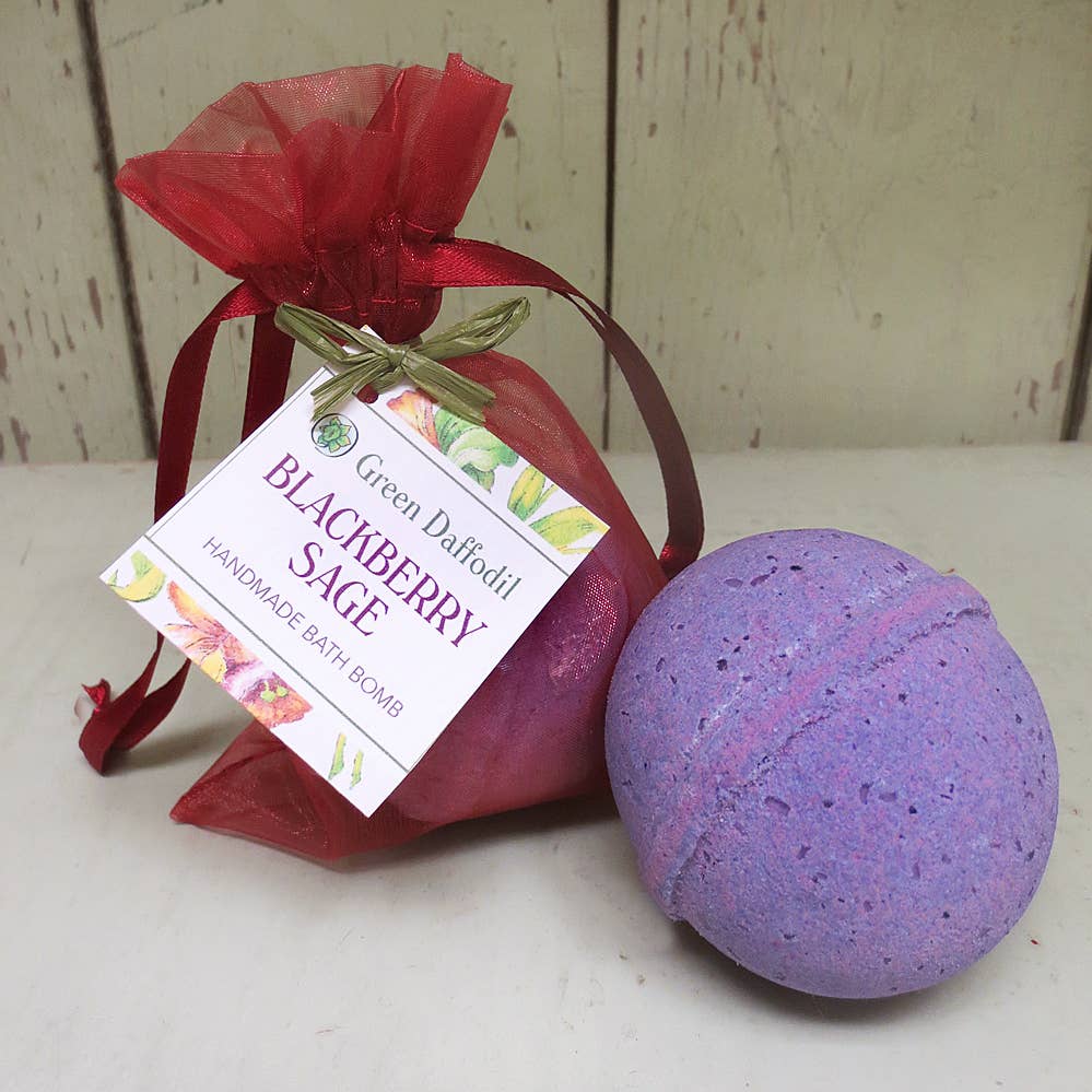 Blackberry Sage Bath Bombs - Fruity
