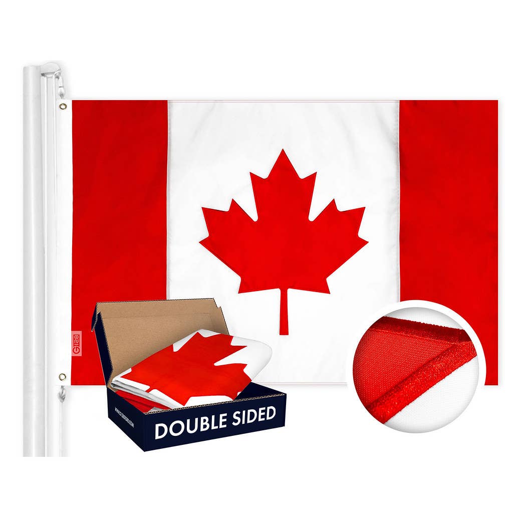 Canadian Flag | 3x5 feet | Embroidered 210D Heavy Duty Polyester