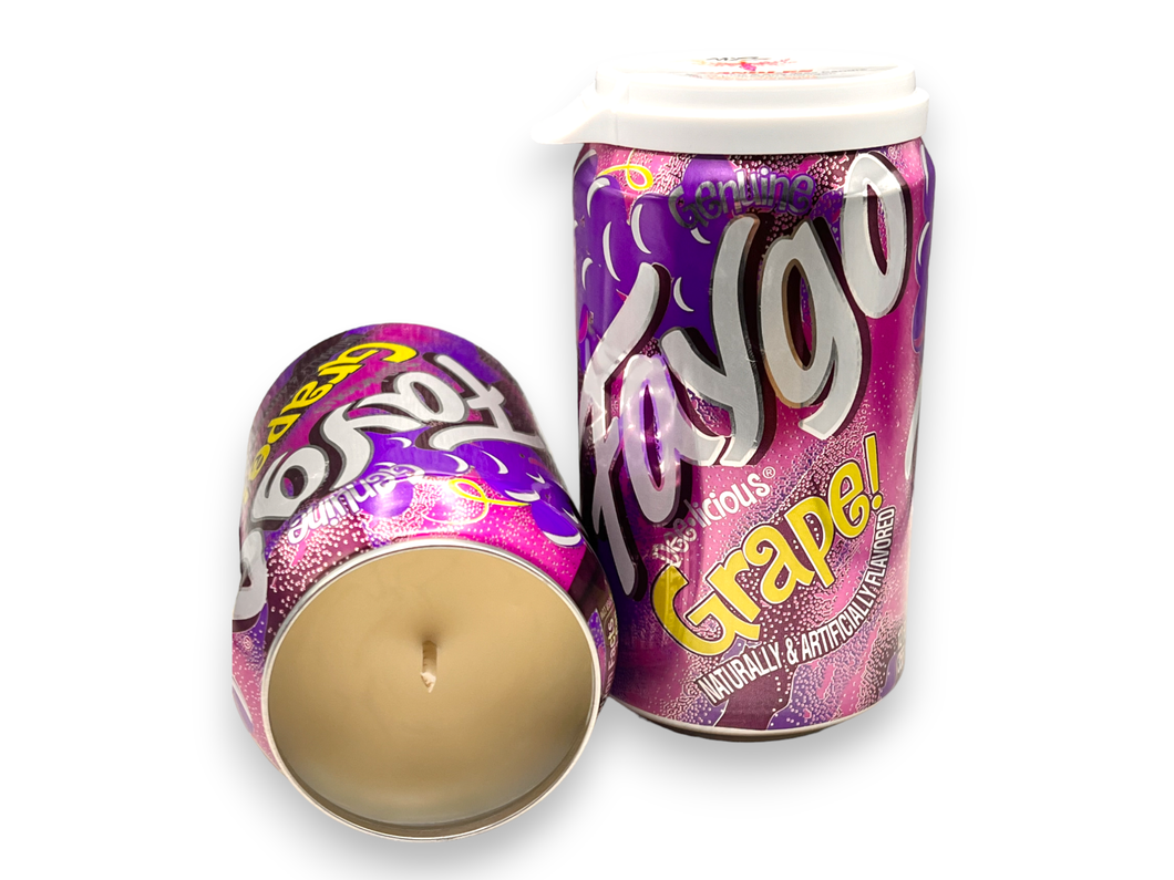 Faygo Grape Pop Soy Candle