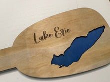 Load image into Gallery viewer, Wooden 2D Lake Oar Home Decor The Great Lakes Series
