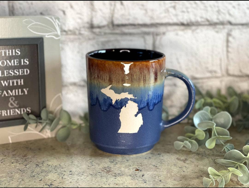 Michigan Ceramic Coffee Mug
