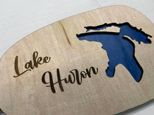 Load image into Gallery viewer, Wooden 2D Lake Oar Home Decor The Great Lakes Series
