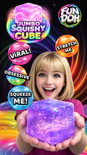 Load image into Gallery viewer, JUMBO Squishy Cube
