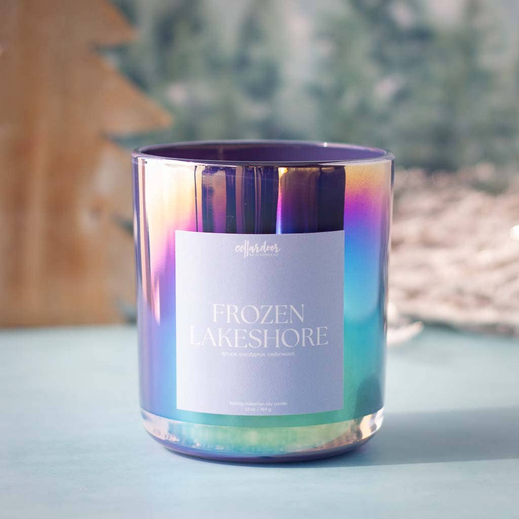 Frozen Lakeshore - 13 oz Double Wick Soy Candle