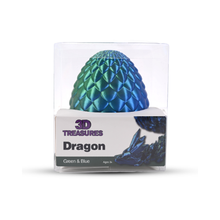 Load image into Gallery viewer, 3D Printed Dragon With Egg Fidget Toy - Multiple Colours
