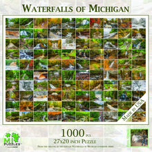 Load image into Gallery viewer, Waterfalls of Michigan - 1000 Piece Puzzle
