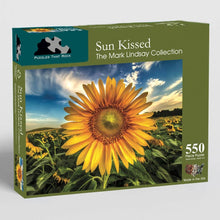 Load image into Gallery viewer, Sun Kissed, Sunflower 550-Piece Puzzle
