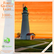 Fort Gratiot Light - 1000 Piece Michigan Puzzle