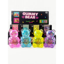 Load image into Gallery viewer, Glittered Gummy Bear Squishy
