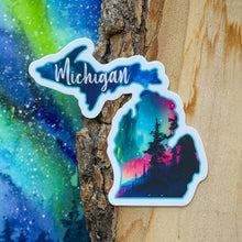 Load image into Gallery viewer, Michigan Northern Lights | Decal
