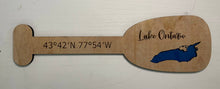 Load image into Gallery viewer, Wooden 2D Lake Oar Home Decor The Great Lakes Series
