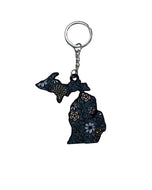 K1- Keychain: MI Floral