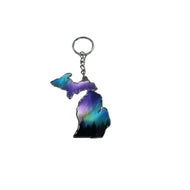 Keychain: Michigan Northern Lights