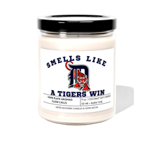 Load image into Gallery viewer, Smells Like a Detroit Tigers Win Candle
