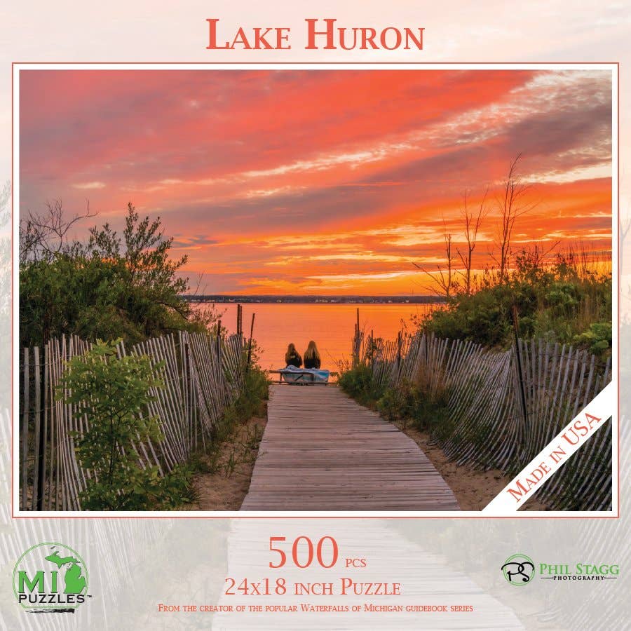 Lake Huron - 500 Piece Puzzle