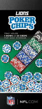 Load image into Gallery viewer, Detroit Lions 100 Piece Poker Chips
