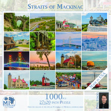 Load image into Gallery viewer, STRAITS OF MACKINAC - 1000 Piece Puzzle
