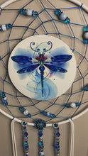 Load and play video in Gallery viewer, Dreamcatcher Dragonfly White
