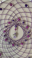 Load and play video in Gallery viewer, Dream Catcher Purple &amp; White
