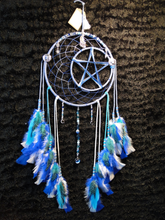 Load image into Gallery viewer, Dream Catcher - Starry Night - Dream Works By Marlo
