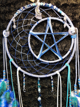 Load image into Gallery viewer, Dream Catcher - Starry Night - Dream Works By Marlo
