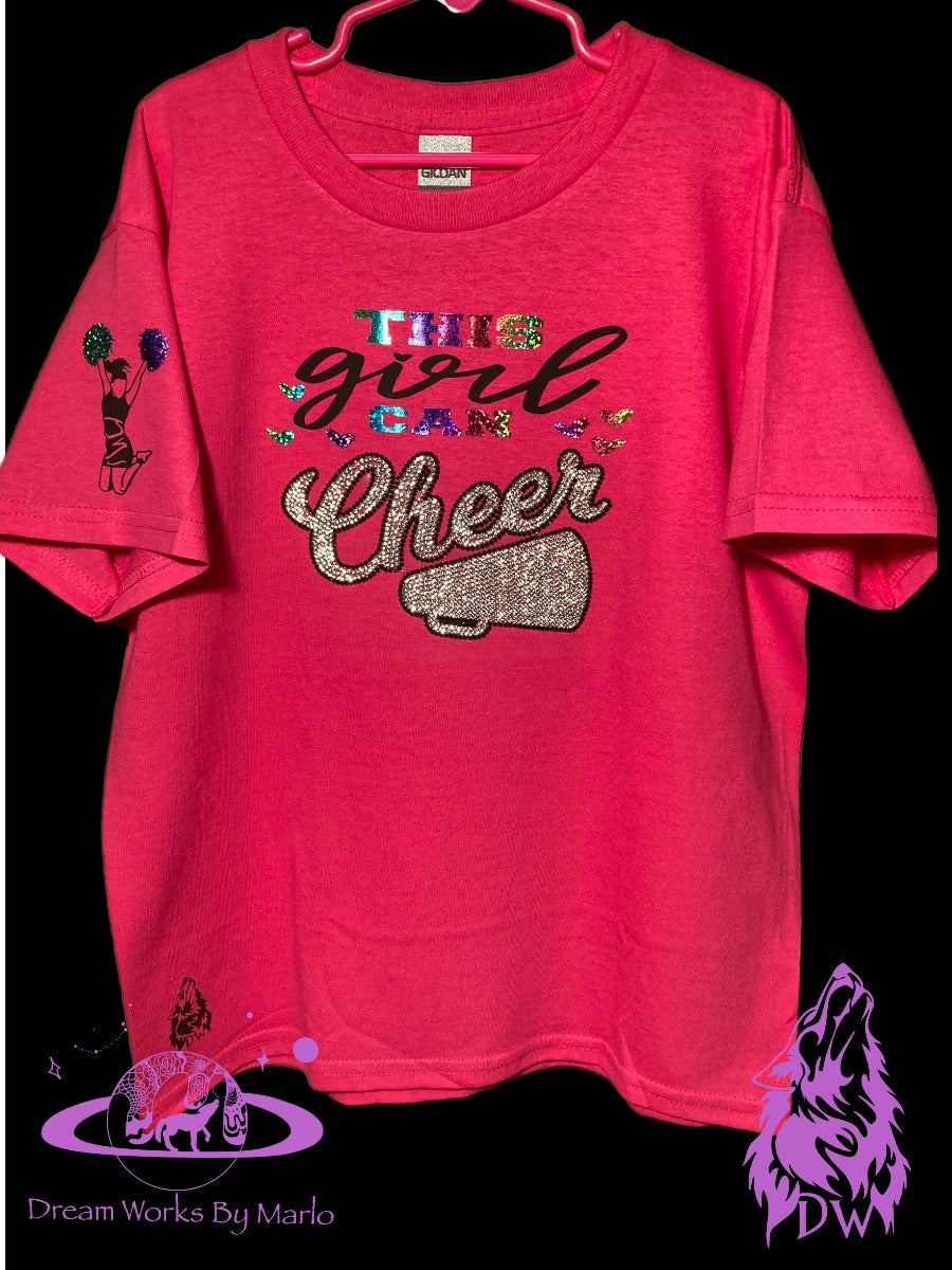 This Girl Can CHEER Shirt