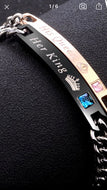His Queen/Her King Bracelet Set
