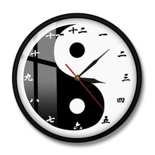 Load image into Gallery viewer, Yin Yang Wall Clock
