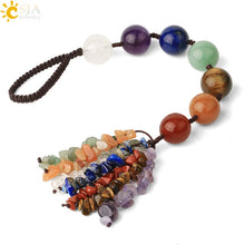 Load image into Gallery viewer, Chakra Rear View Mirror Charm - Dream Works By Marlo
