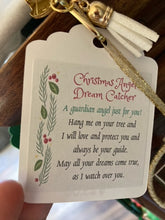 Load image into Gallery viewer, Guardian Angel Dream Catcher Christmas Tree Ornament
